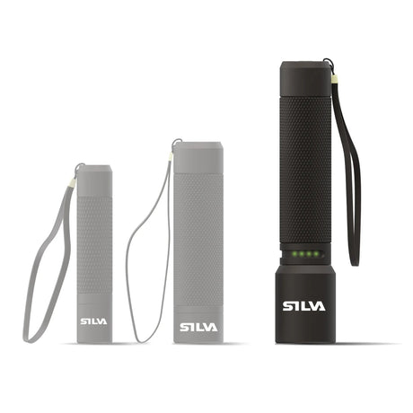 SILVA - Zoom 1000 Flashlight - Black