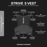 SILVA - Strive 5 Vest Medium in Black
