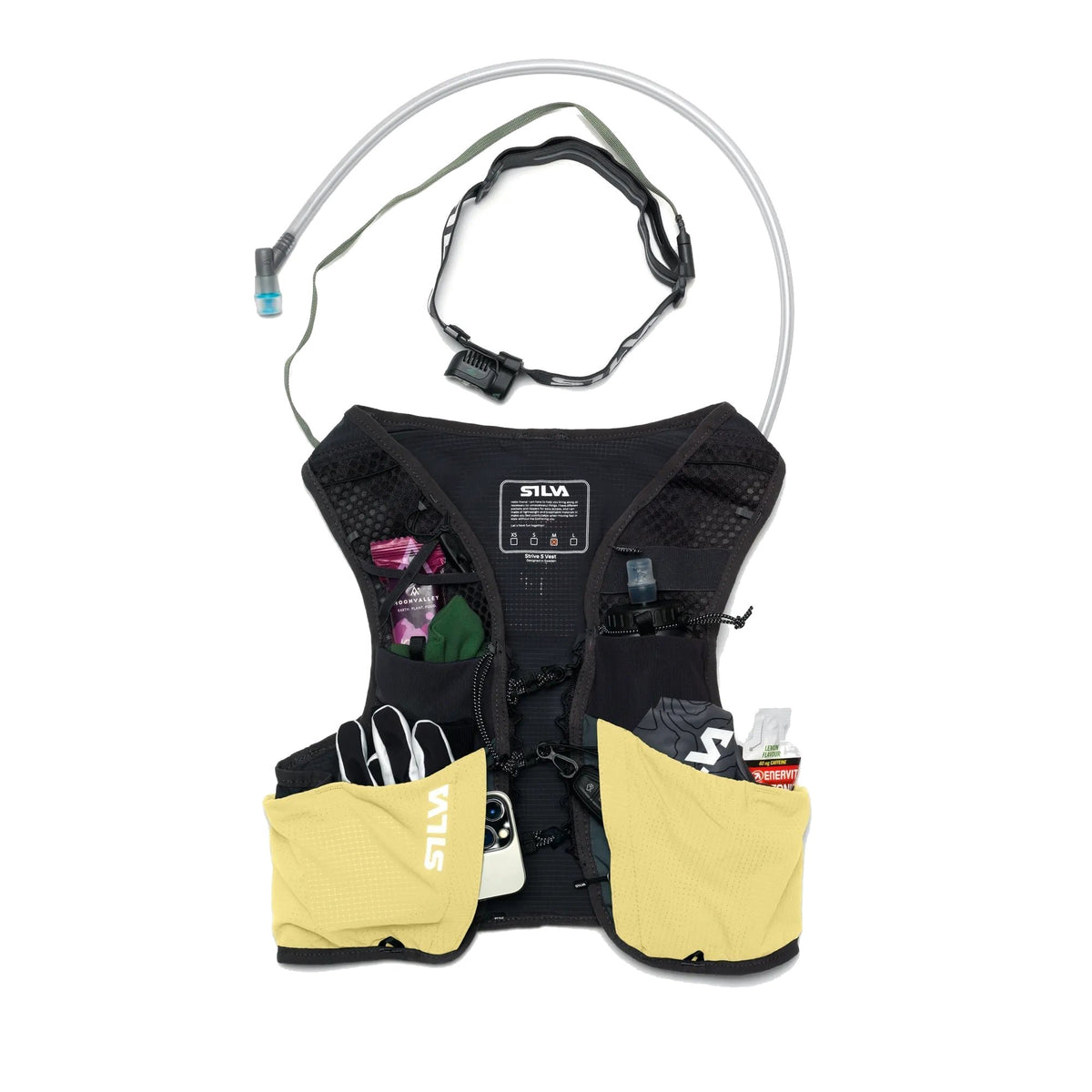 SILVA - Strive 5 Running Vest Yellow - Large — view 7