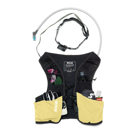 SILVA - Strive 5 Running Vest Yellow - Large — view 7