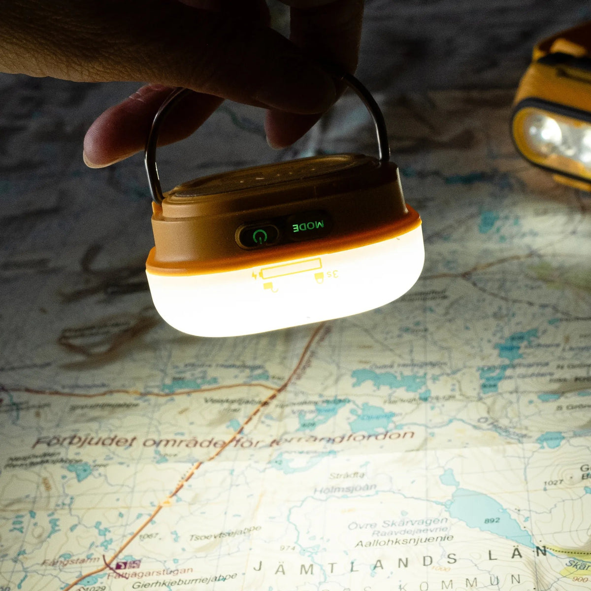 SILVA - Glow 350 Rechargeable Lantern - Yellow