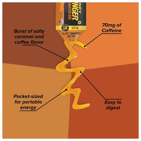 Honey Stinger - Energy Gel Salted Caramel Latte — view 3