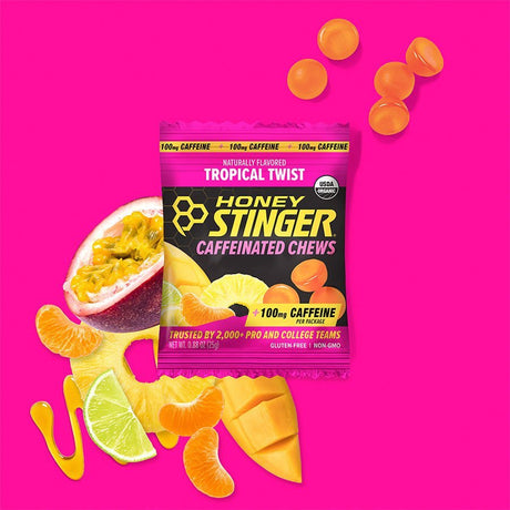 Honey Stinger - Tropical Caffeinated Chews