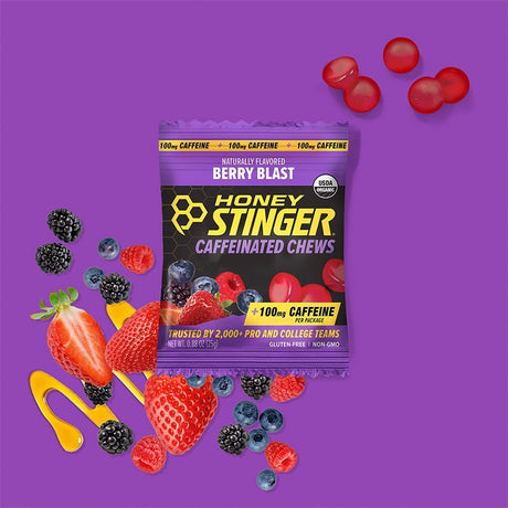 Honey Stinger - Berry Caffeinated Chews
