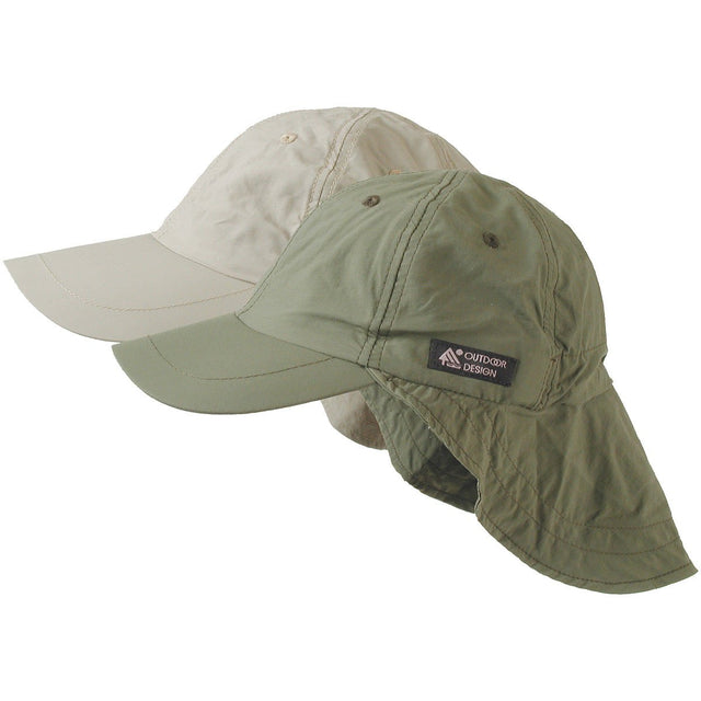 Dorfman Pacific - Flap Cap Khaki