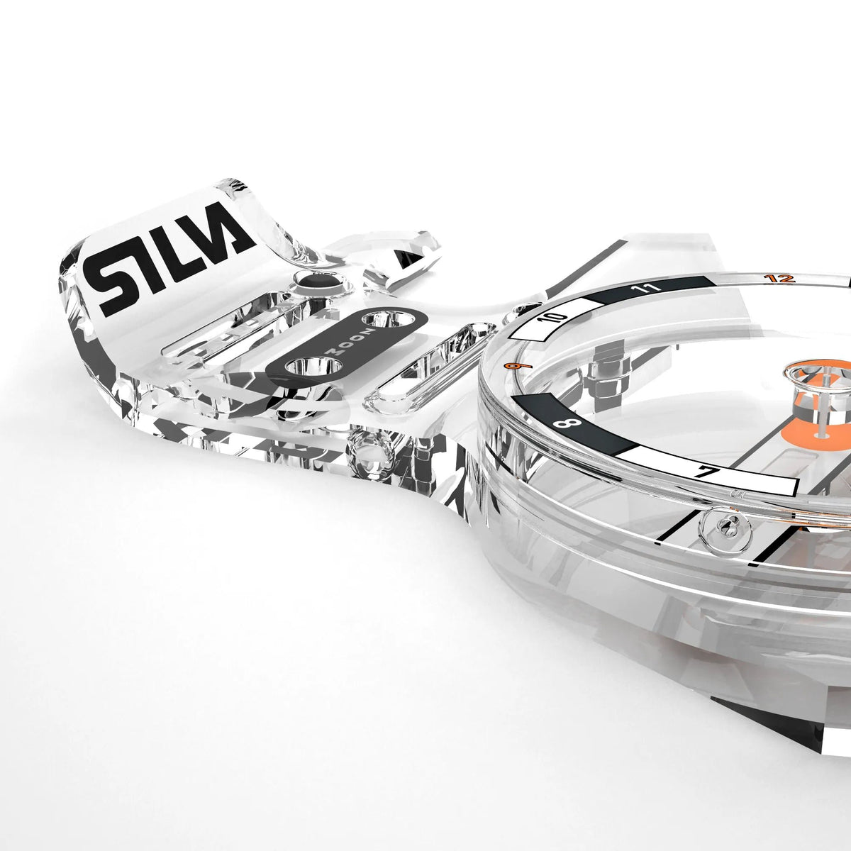 SILVA - Arc Jet S Left Thumb Compass for Orienteering