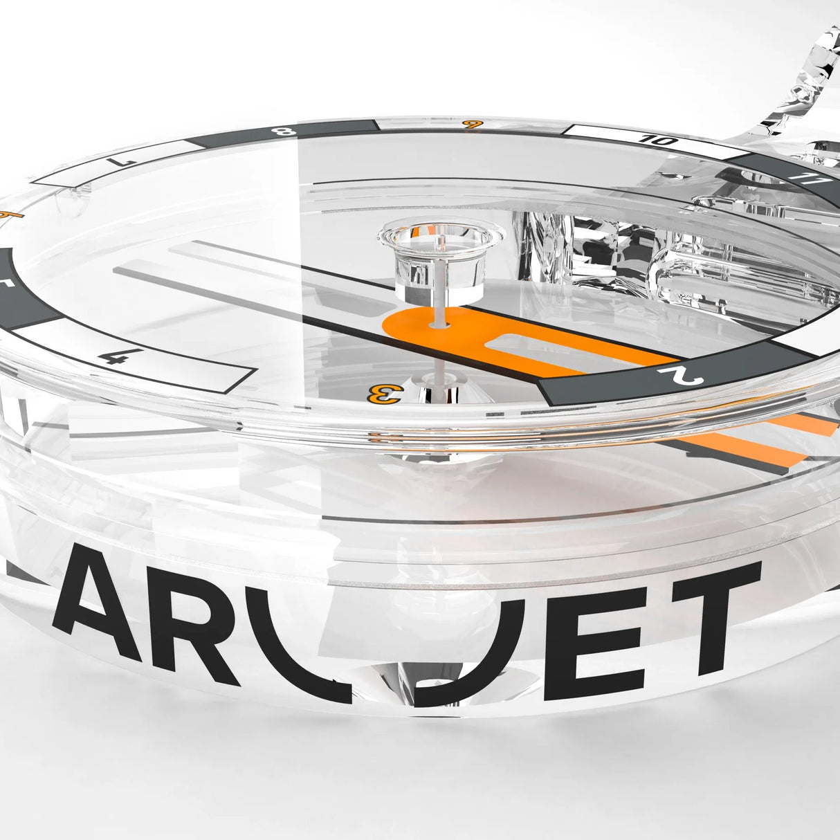 SILVA - Arc Jet S Left Thumb Compass for Orienteering