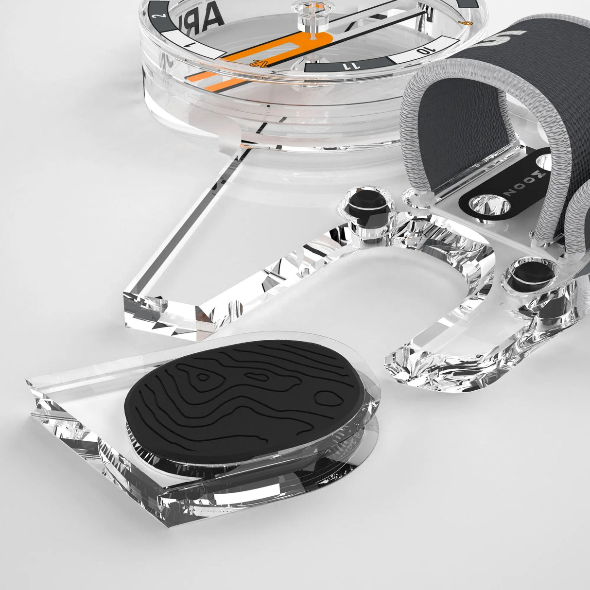 SILVA - Arc Jet S Left Thumb Compass for Orienteering