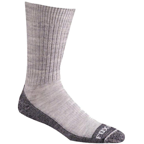 FOX RIVER - Bilbao Grey Socks, Medium (6-8.5)