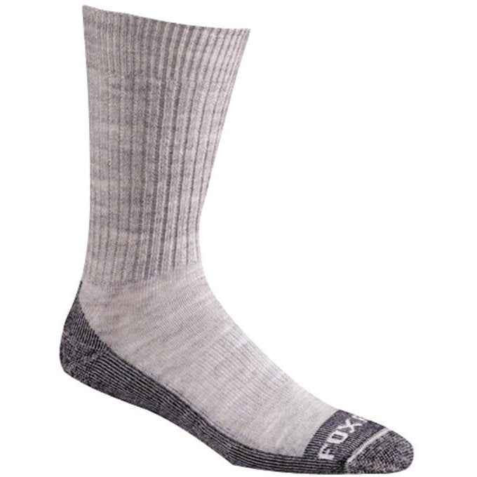 FOX RIVER - Bilbao Grey Socks, Medium (6-8.5)