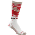 FOX RIVER - Monkey Friends Sock Red LG