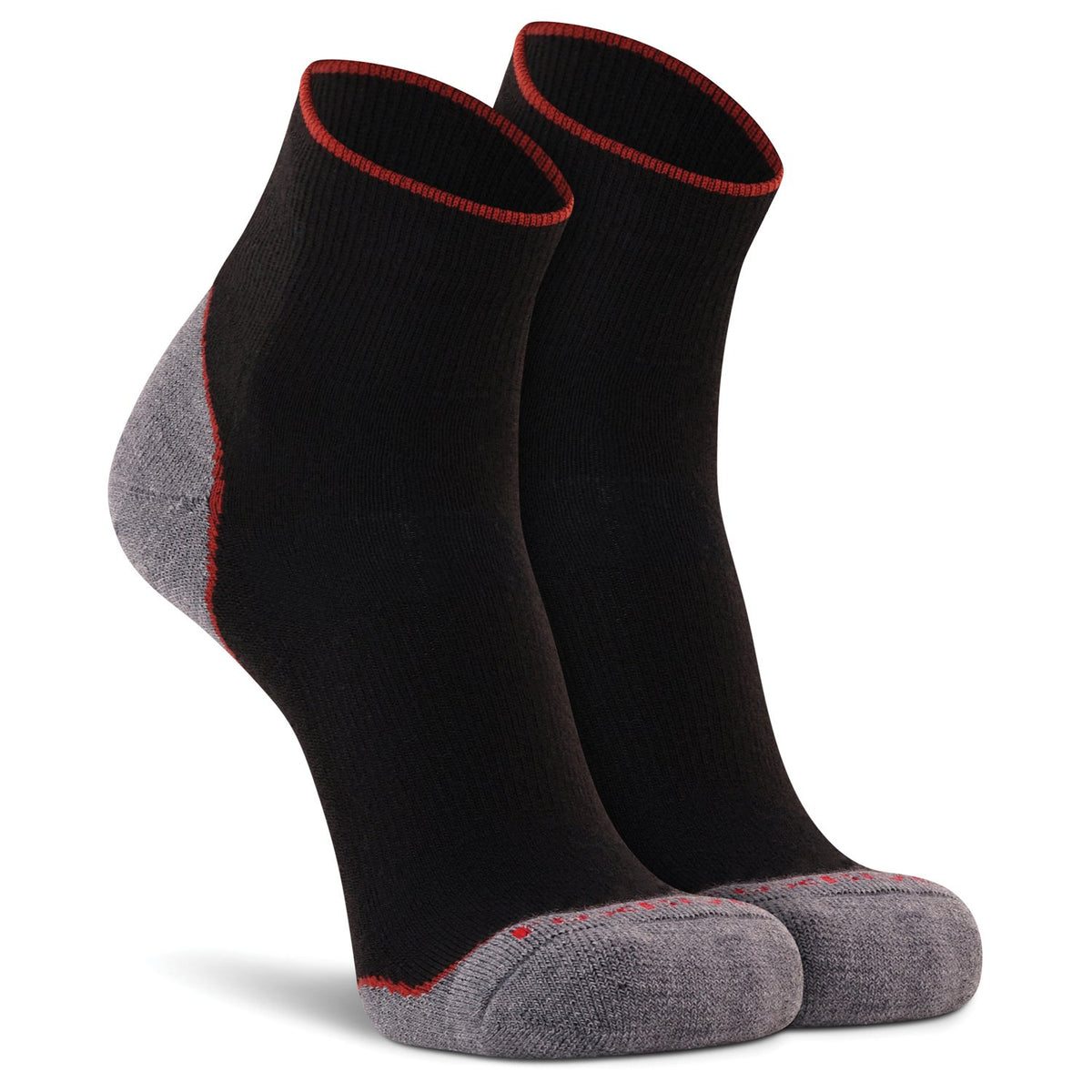 FOX RIVER - Basecamp 2.0 Men's 1/4 Crew Socks - Black XL