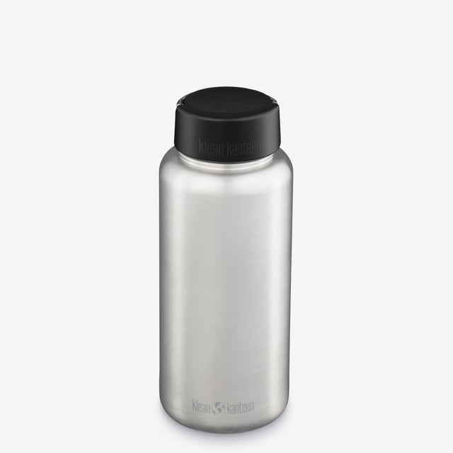 Klean Kanteen - Wide 40oz Brushed Stainless Water Bottle