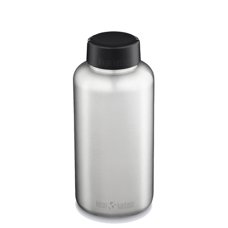 Klean Kanteen - Wide 64oz Brushed Stainless Steel Bottle