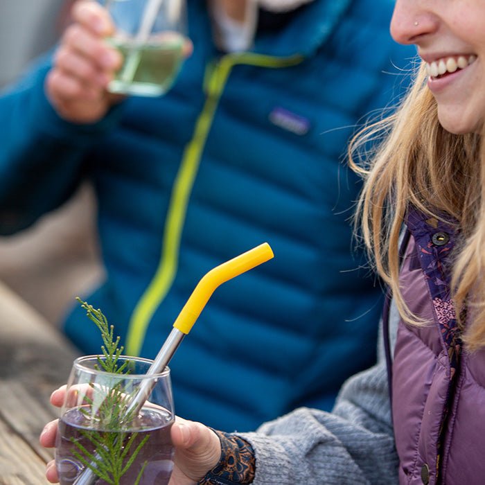 Klean Kanteen - Stainless Steel Straw 4-Pack with Silicone Tip