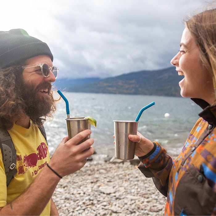 Klean Kanteen - Stainless Steel Straw 4-Pack with Silicone Tip