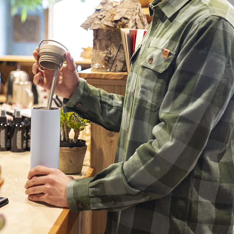 Klean Kanteen - TKWide Twist Cap 20 oz - Clear Sky