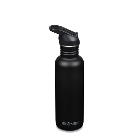 Klean Kanteen - Classic 27oz FS Sport Cap Water Bottle - Black