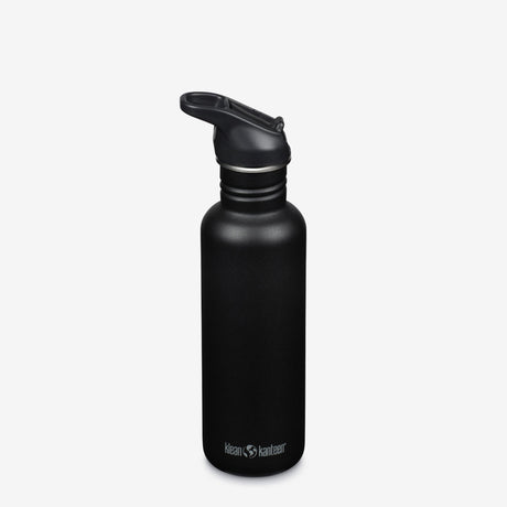 Klean Kanteen - Classic 27oz FS Sport Cap Water Bottle - Black