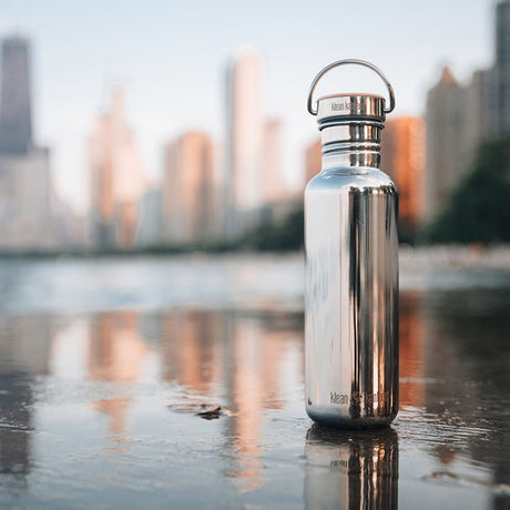 Klean Kanteen - Reflect 27oz Water Bottle with Bamboo Cap