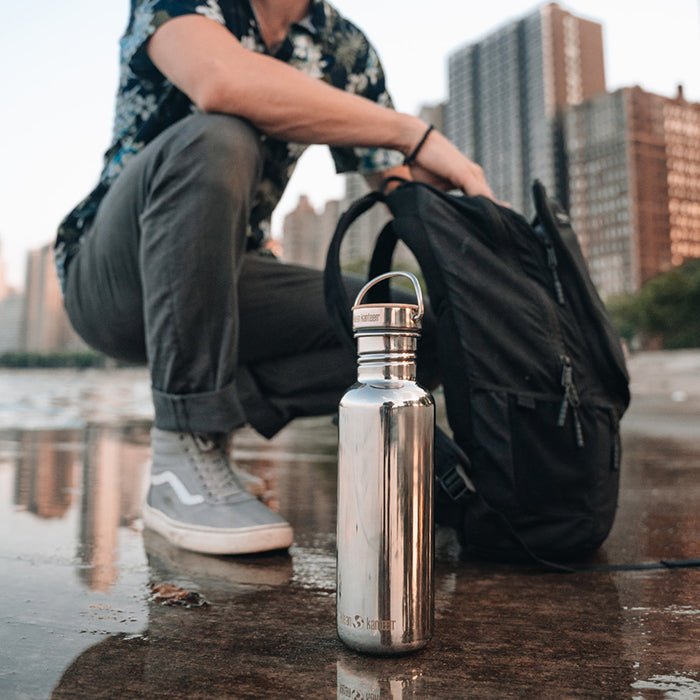 Klean Kanteen - Reflect 27oz Water Bottle with Bamboo Cap