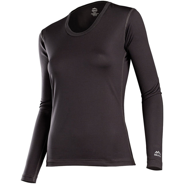 COLDPRUF - Premium Performance Women's Crew - Black, Small
