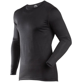 COLDPRUF - Classic Merino Men's Crew Black Medium