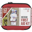 LIFELINE - Medium Hard Shell First Aid Kit, 53 Pieces