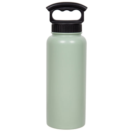 FIFTY/FIFTY - 34oz Vacuum Insulated Bottle with 3-Finger Lid - Sage