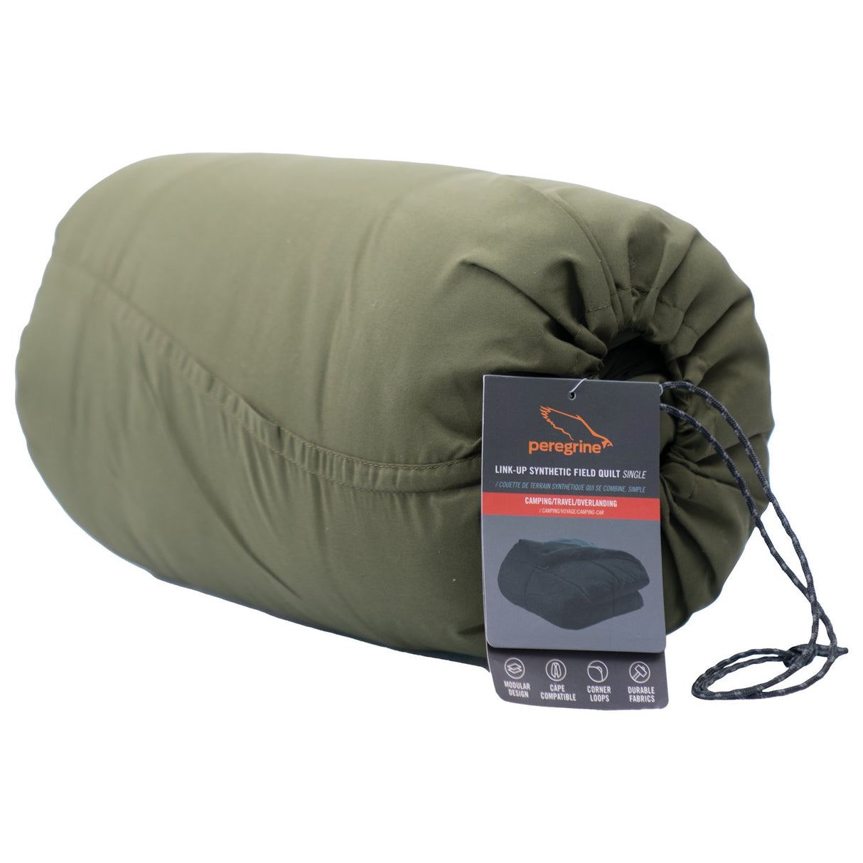 Peregrine - Synth Field Quilt Single Olive