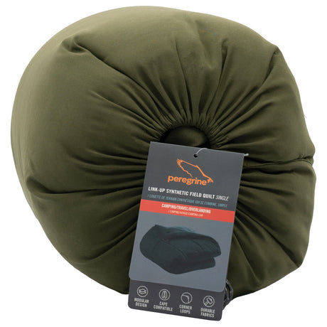PEREGRINE - Synth Field Quilt Double Olive