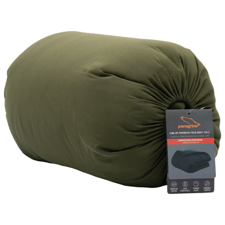 PEREGRINE - Synth Field Quilt Double Olive