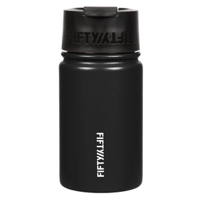 FIFTY/FIFTY - 12oz Vacuum Insulated Flip Top Bottle - Black