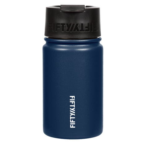 FIFTY/FIFTY - 12oz Vacuum Insulated Bottle with Flip Top - Navy