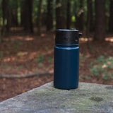 FIFTY/FIFTY - 12oz Vacuum Insulated Bottle with Flip Top - Navy