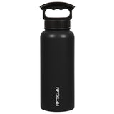 FIFTY/FIFTY - 34oz Vacuum Insulated Bottle with 3-Finger Lid