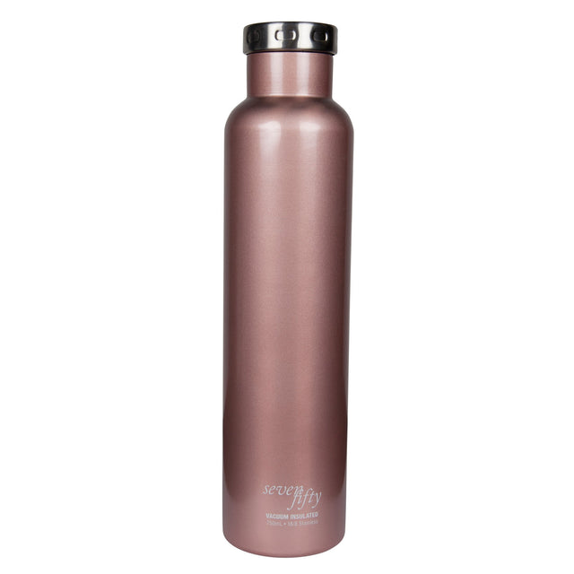 FIFTY/FIFTY - 750ML Wine Growler Rose Gold
