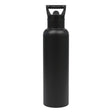 FIFTY/FIFTY - 21oz Vacuum Insulated Bottle with Straw Cap - Black