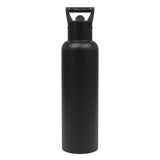 FIFTY/FIFTY - 21oz Vacuum Insulated Bottle with Straw Cap - Black