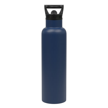 FIFTY/FIFTY - 21oz Vacuum Insulated Bottle with Straw Cap - Navy