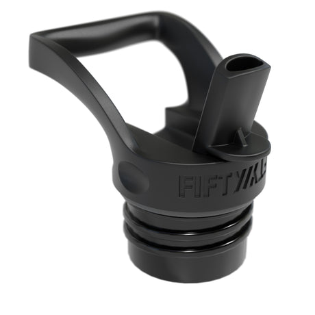 FIFTY/FIFTY - 21oz Vacuum Insulated Bottle with Straw Cap - Navy