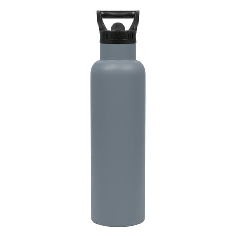 FIFTY/FIFTY - 21oz Vacuum Insulated Bottle with Straw Cap - Grey