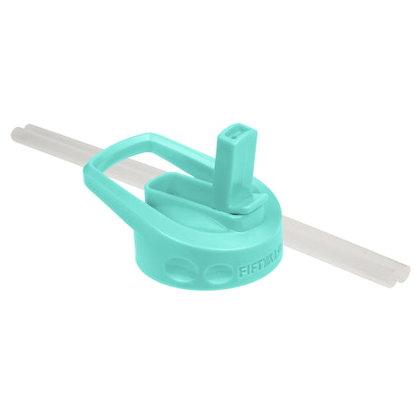 FIFTY/FIFTY - Straw Lid with Handle - Cool Mint