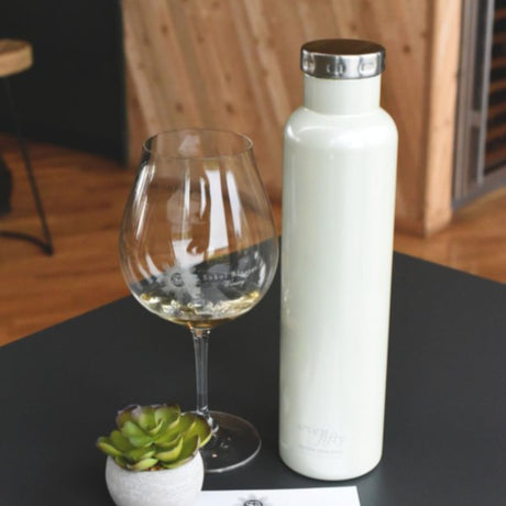 FIFTY/FIFTY - 750ML Wine Growler Pearl White