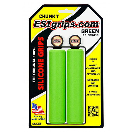 ESI - Chunky Green Bike Grip