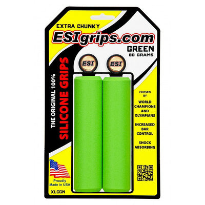 ESI - Extra Chunky Green Grip for Bikes