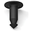 WALKSTOOL - Replacement Plastic Stud for Comfort Models