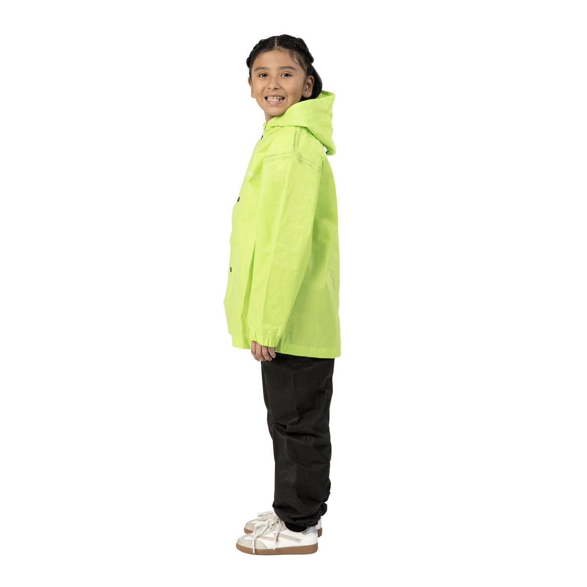 FROGG TOGGS - Polly Woggs Kid's Rain Suit, HV Green, Medium — view 8