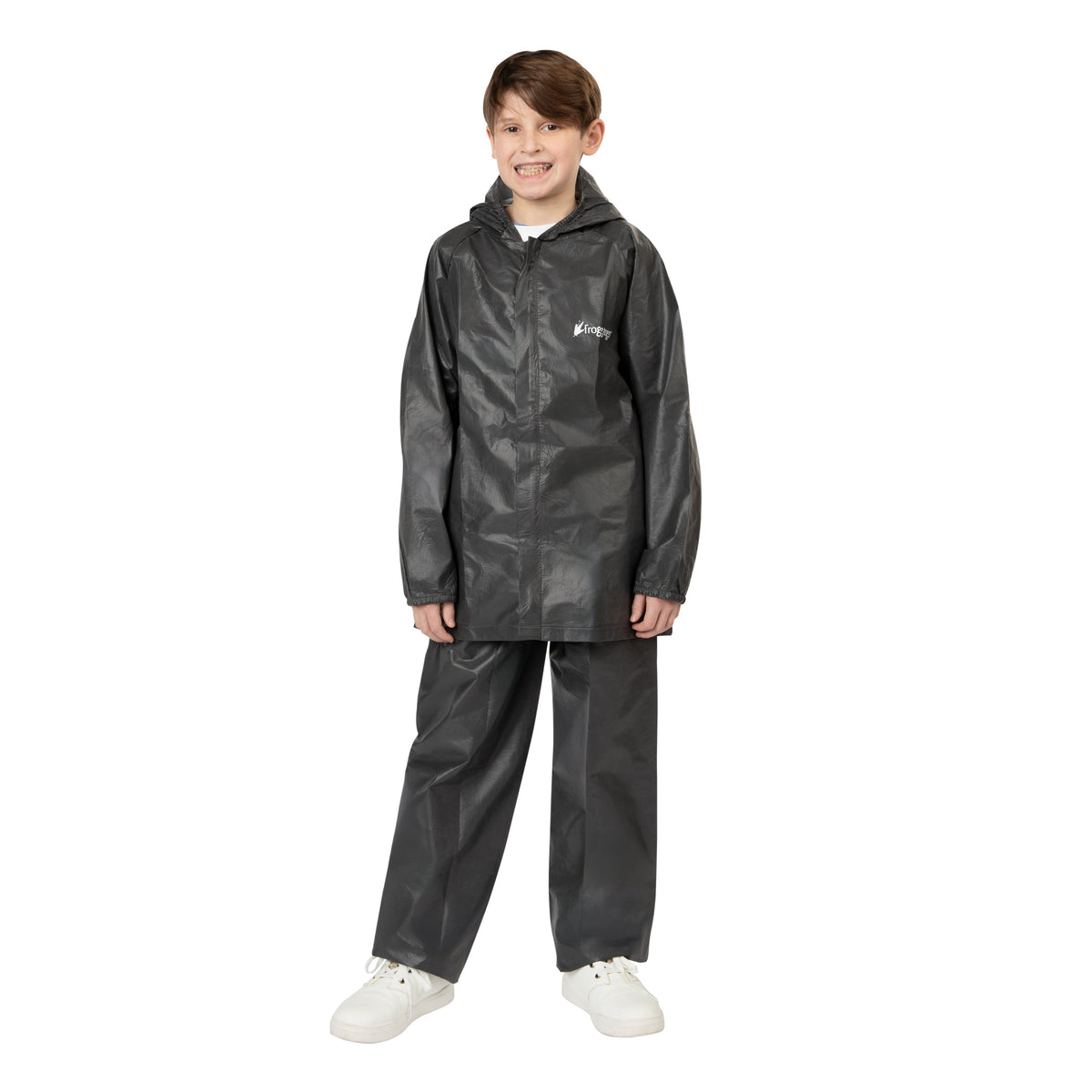 FROGG TOGGS - Youth Ultra-Lite Rain Suit, Blue, Medium — view 8