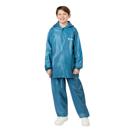 FROGG TOGGS - Youth Ultra-Lite Rain Suit - Blue, Large — view 6
